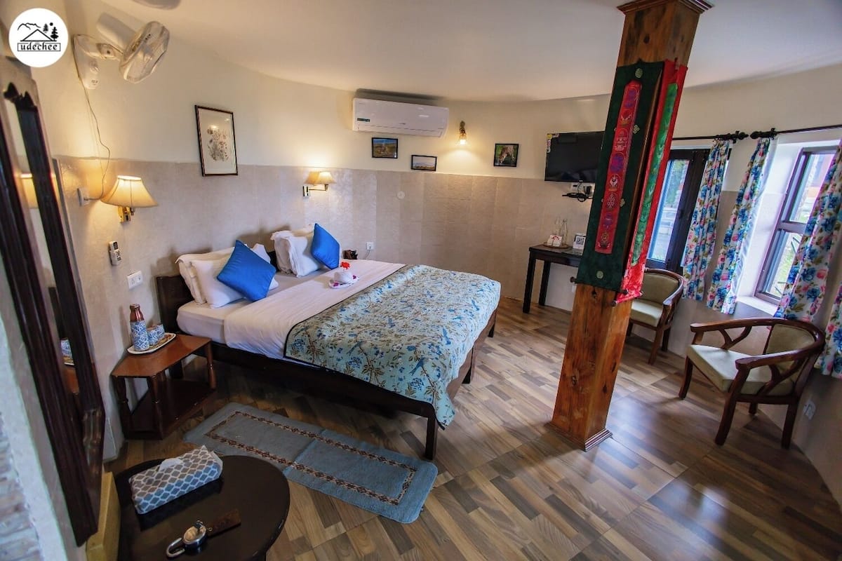 Casa rural Deluxe, 1 llit doble | 1 dormitori, llits addicionals, wifi gratuïta i roba de llit