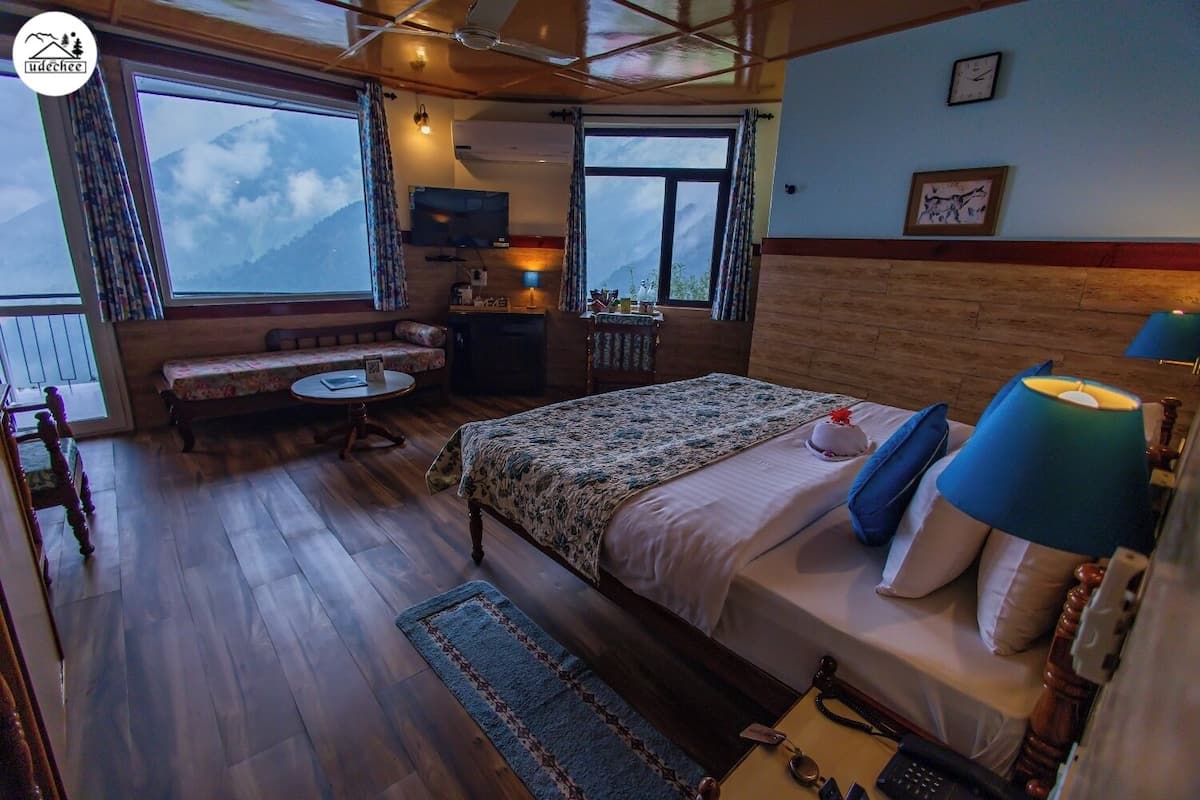 Habitació panoràmica | 1 dormitori, llits addicionals, wifi gratuïta i roba de llit