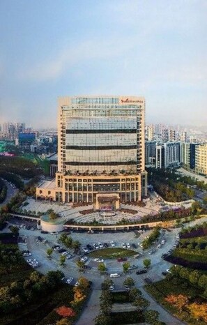 Fassade der Unterkunft