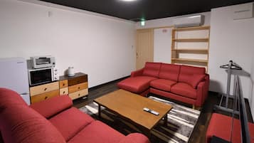 50-inch flat-screen TV with digital channels, TV