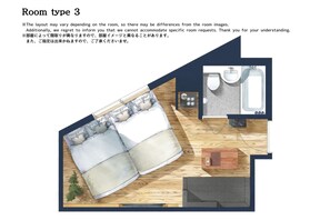 Apartament, 2 llits dobles, no fumadors | Escriptori, cortines opaques i wifi gratuïta 