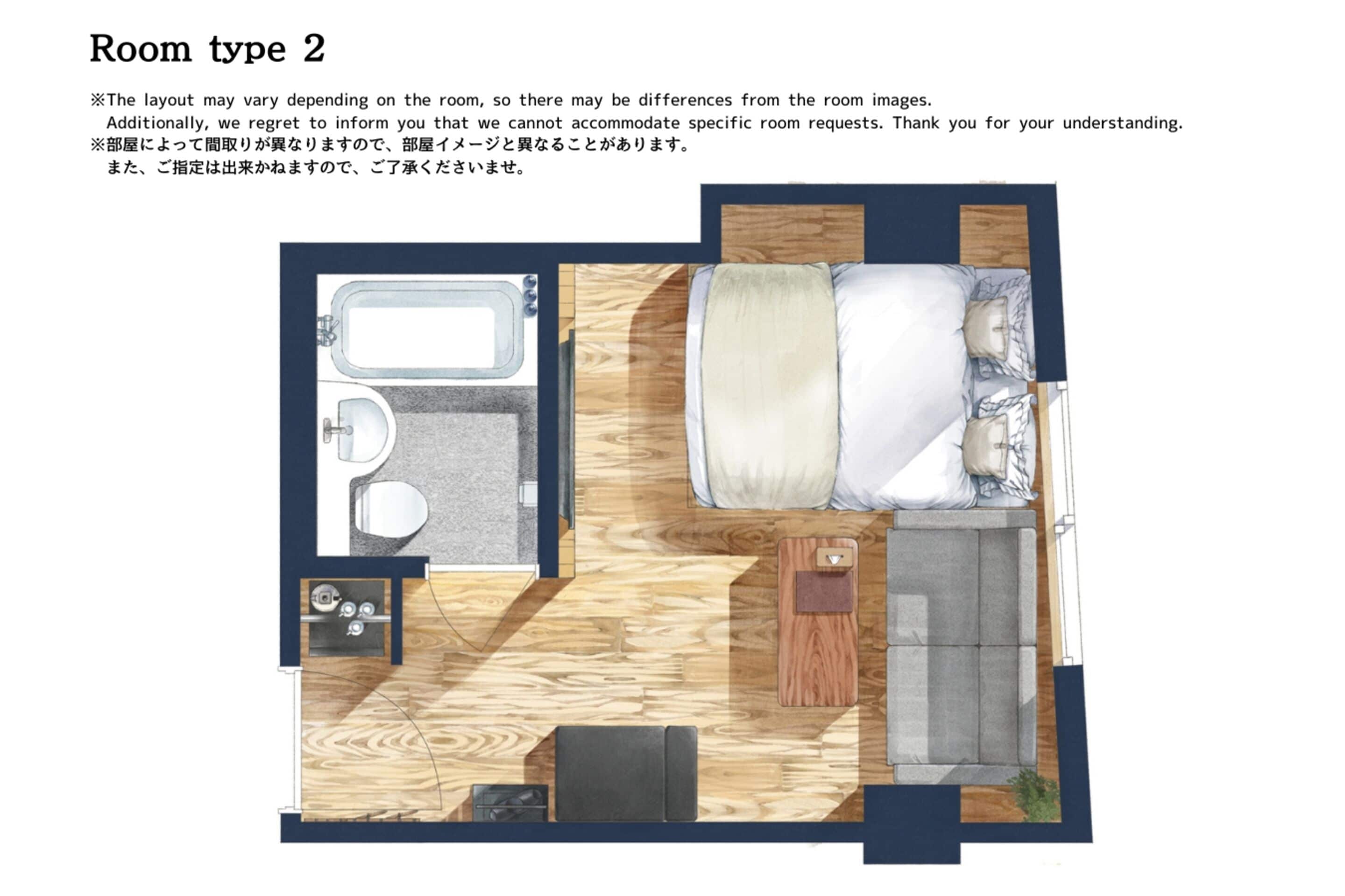 apartment, 1 double bed with sofa bed, non smoking | desk, blackout curtains, free wifi