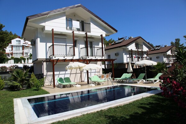 Fassade der Unterkunft