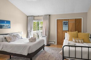 2 chambres, fer et planche Ă repasser, Wi-Fi gratuit, draps fournis
