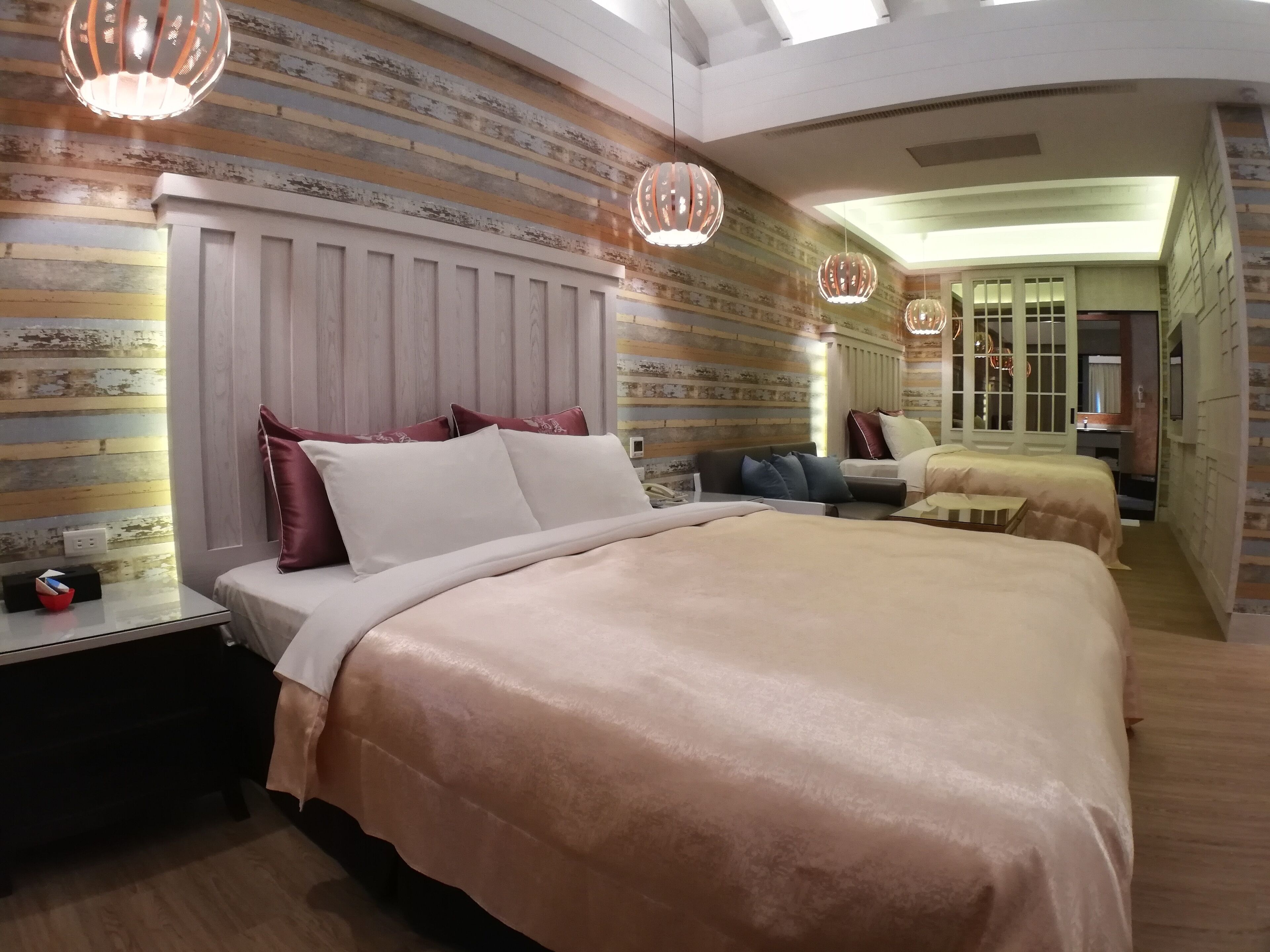 family quadruple room | individually decorated, blackout curtains, soundproofing, free wifi