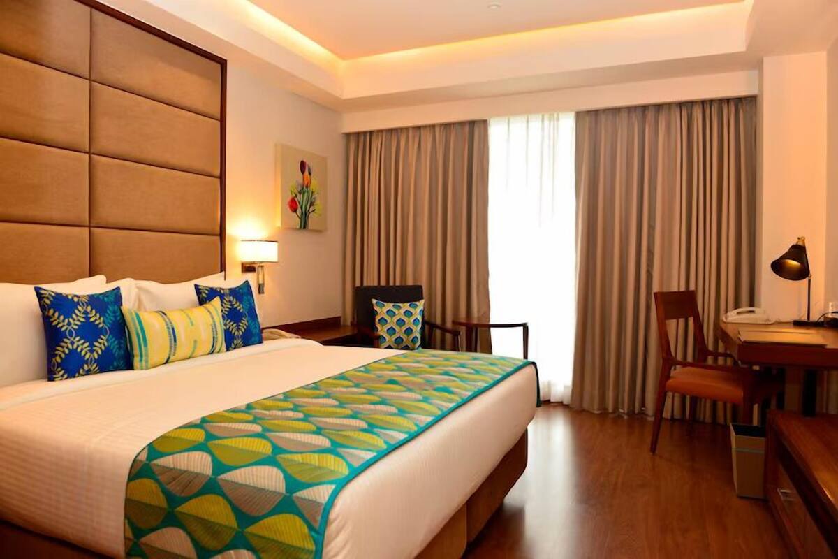 ห้องดีลักซ์, วิวเมือง | 1 ห้องนอน, เครื่องนอนระดับพรีเมียม, ผ้านวมขนเป็ด, ตู้นิรภัยในห้องพัก