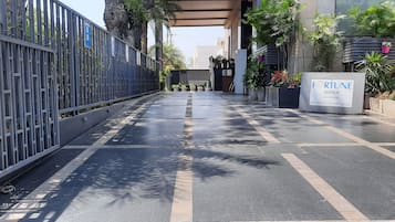 EntrĂ©e de lâhĂ©bergement