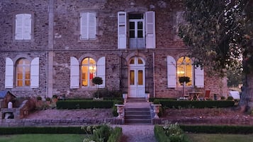 Front of property – evening/night