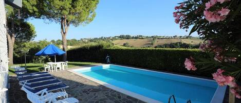 Hồ bơi ngoài trời phục vụ theo mùa