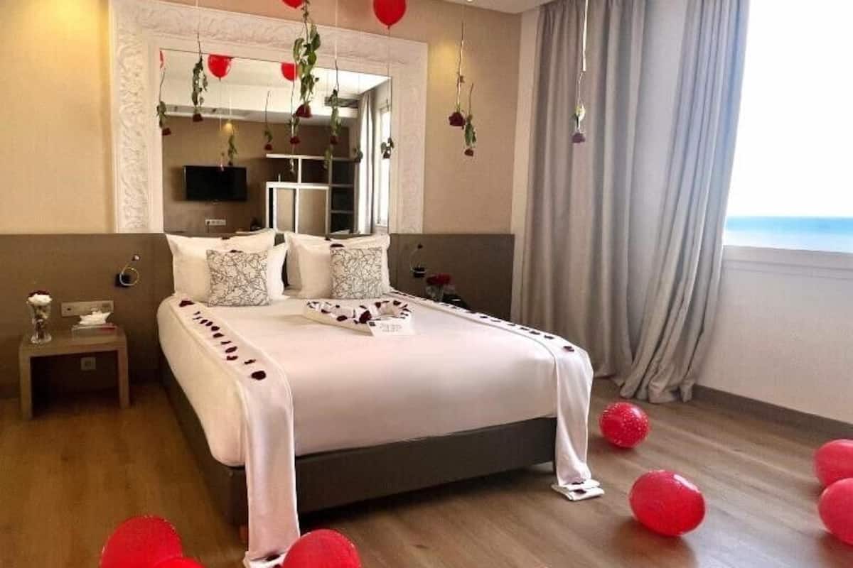 Chambre Double Deluxe | 1 chambre, draps en coton égyptien, literie de qualité supérieure