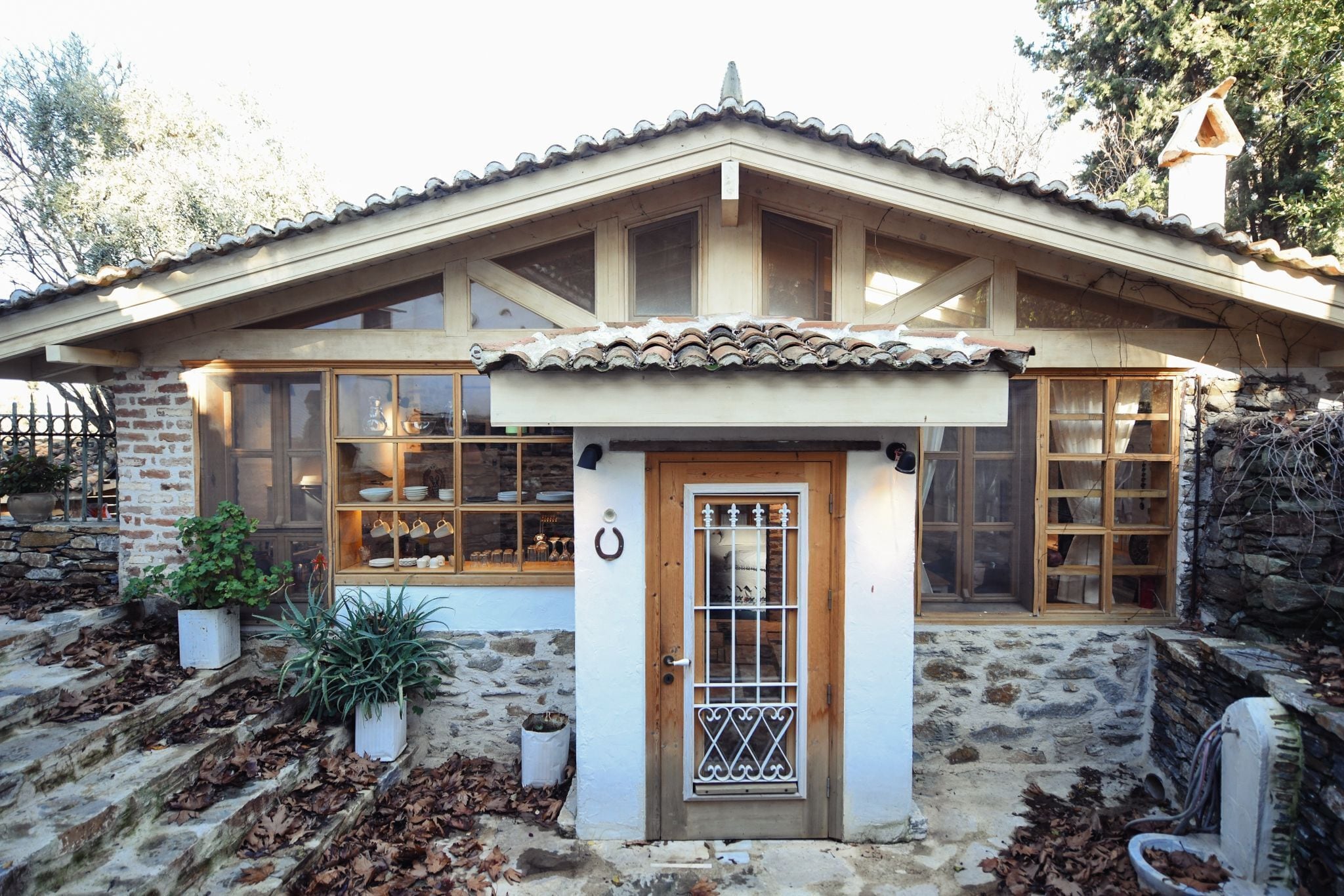 Façade de l’hébergement