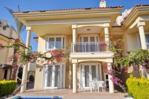 Fassade der Unterkunft