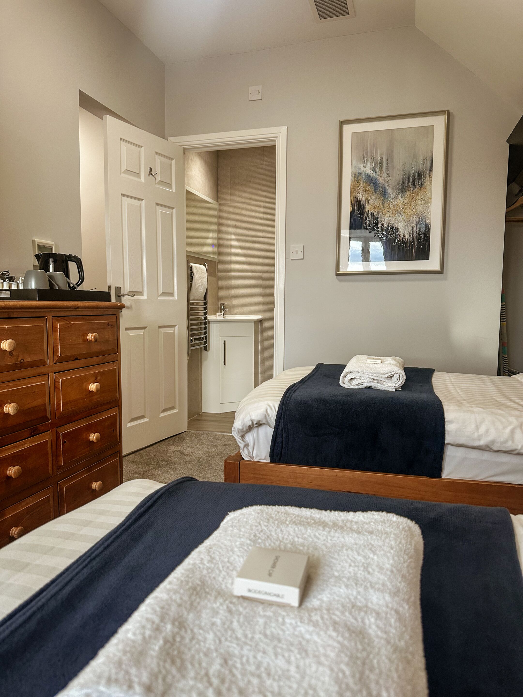 standard twin room, ensuite, river view | 1 bedroom