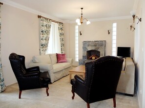 Villa | Living room | LED TV, fireplace - Patara 3 Solovilla (Fethiye)