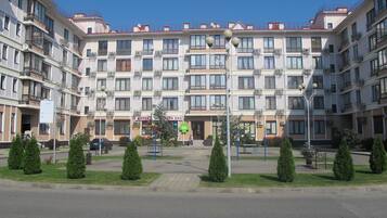 Fassade der Unterkunft