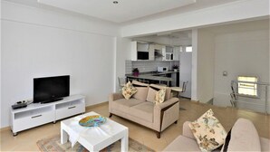 Apartment, 2 Bedrooms, Non Smoking | Living area | LCD TV - Olympia Apartments 6 Solovilla (Fethiye)