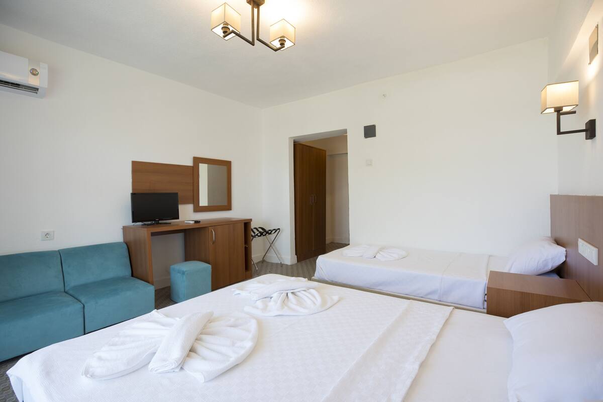 Chambres insonorisées, draps fournis