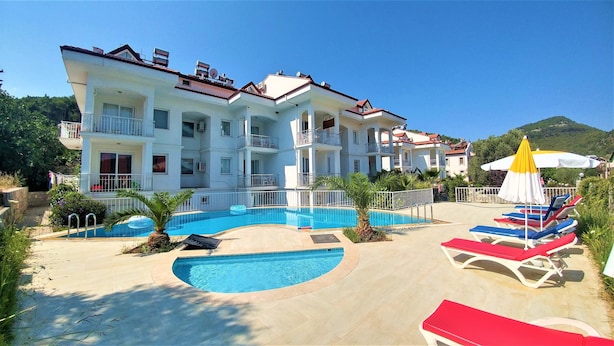 Outdoor pool - Olympia Apartments 8 Solovilla (Fethiye)