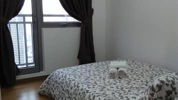 2 makuuhuonetta, Wi-Fi, vuodevaatteet