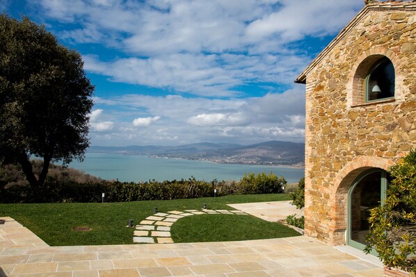 Vue depuis l’hébergement