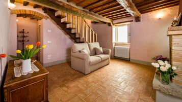 House, 5 Bedrooms | Living area | LCD TV, fireplace