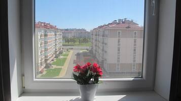 Blick von der Unterkunft