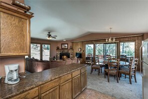 Cabin, Multiple Beds, Hot Tub, Mountain View | Private kitchen - 2 Sisters Mountain Home - Three Bedroom Cabin with Hot Tub (Ruidoso)