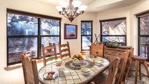 Cabin, Multiple Beds, Hot Tub, Mountain View | Private kitchen - Aint No Better View - Three Bedroom with Hot Tub (Ruidoso)