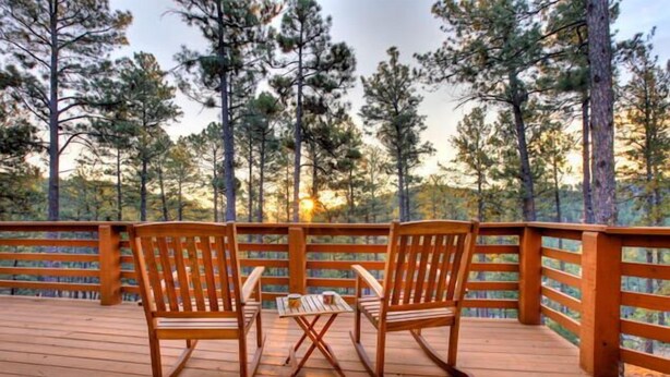 Cabin, Multiple Beds, Hot Tub, Mountain View | Balcony - Alto Family Escape - Four Bedroom Cabin with Hot Tub (Alto)