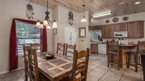 Cabin, Multiple Beds, Hot Tub, Mountain View | Private kitchen - Alto Family Escape - Four Bedroom Cabin with Hot Tub (Alto)