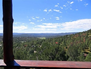 Cabin, Multiple Beds, Hot Tub, Mountain View | Balcony - Buena Vida - Three Bedroom Cabin with Hot Tub (Ruidoso)