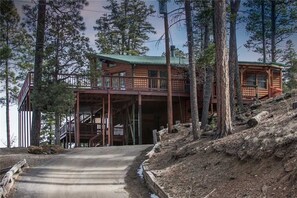 Exterior - Buffalo Lodge - Seven Bedroom Cabin with Hot Tub (Ruidoso)