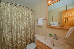 Maison, plusieurs lits, bain à remous | Salle de bain