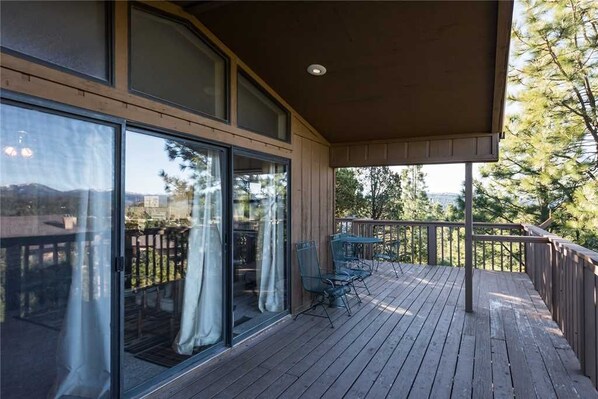 Cabin, Multiple Beds, Patio, Mountain View | Balcony - Dodsons Double Decker - Four Bedroom Cabin (Ruidoso)