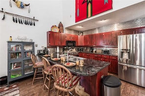 Cabin, Multiple Beds, Patio, Mountain View | Private kitchen - DreamCatcher - Two Bedroom Cabin (Ruidoso)