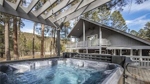 Cabin, Multiple Beds, Hot Tub | Spa - Eagle Creek Retreat Seven Bedroom Cabin with Hot Tub (Ruidoso)