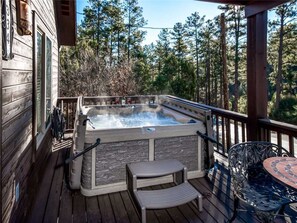 Spa - Fifth Dimension - Two Bedroom Cabin with Hot Tub (Ruidoso)