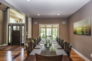 Dining - Woodland Chalet 8 Bedroom House (Swanton)