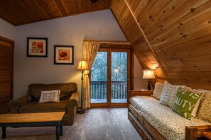 TV, fireplace, DVD player