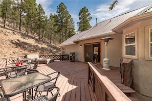 Cabin, Multiple Beds, Hot Tub | Balcony