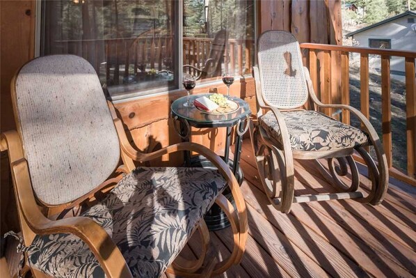 Cabin, Multiple Beds, Patio, Mountain View | Balcony - Moose Manor - Three Bedroom Cabin (Ruidoso)