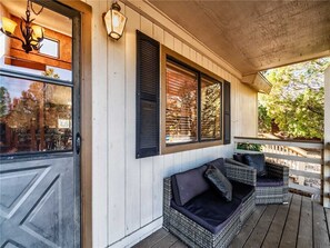 Cabin, Multiple Beds, Hot Tub, Mountain View | Balcony