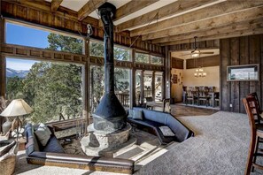 Cabin, Multiple Beds, Hot Tub, Mountain View | Fitness facility