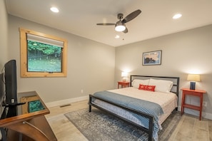 Maison, Plusieurs lits, baignoire à remous | 4 chambres, accès au Wi-Fi (inclus), literie fournie