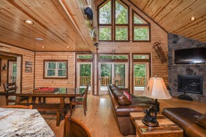 House, Multiple Beds, Hot Tub | View from room