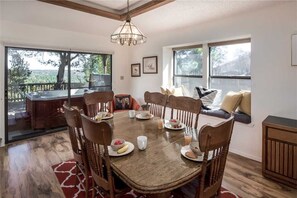 Cabin, Multiple Beds, Hot Tub, Mountain View | Private kitchen | Fridge, microwave, oven, stovetop - Remember the Alamo - Three Bedroom Cabin (Ruidoso)