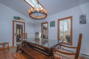 House, Multiple Beds, Fireplace | Private kitchen