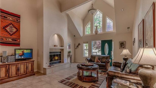 Condo, Multiple Beds, Patio, Mountain View | Living room - Ruidoso Retreat - Three Bedroom Home (Ruidoso)