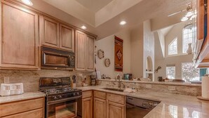 Condo, Multiple Beds, Patio, Mountain View | Private kitchen - Ruidoso Retreat - Three Bedroom Home (Ruidoso)