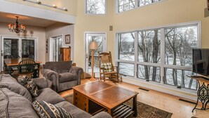 Living room - By the Lake 5 Bedroom House (McHenry)